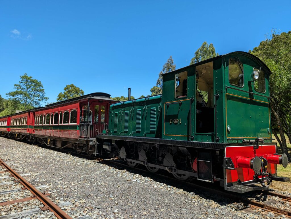 D1 takes carriages to Lynchford in January 2024